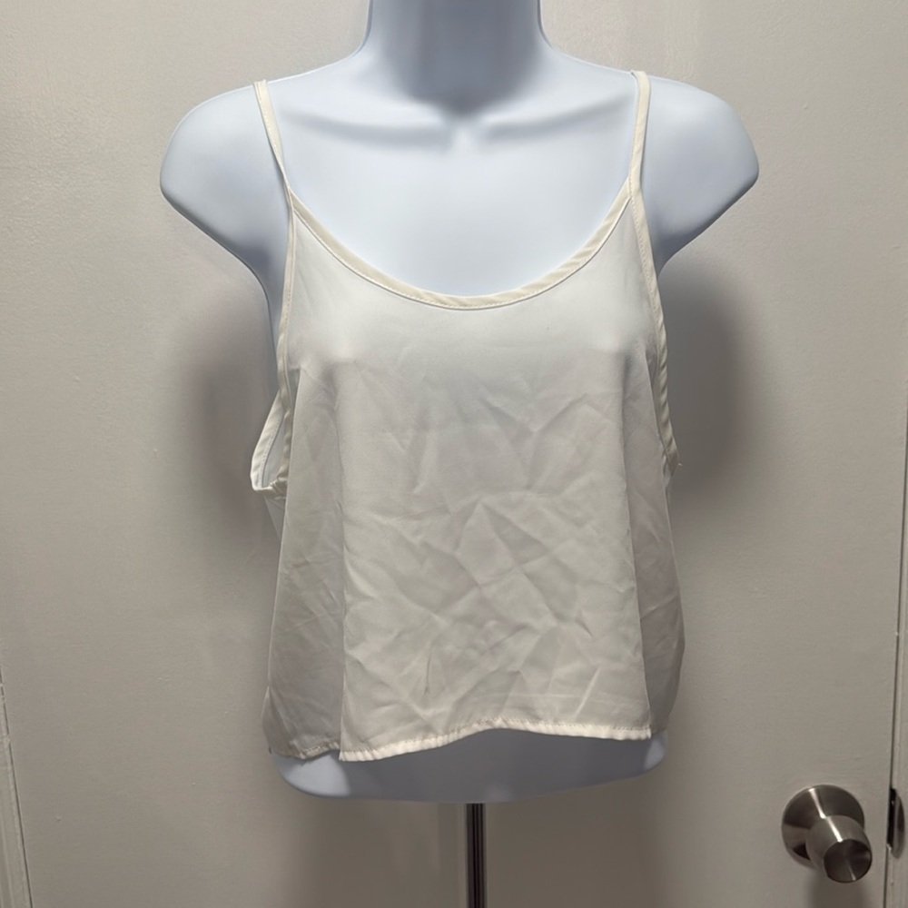 Flowy spaghetti strap top
